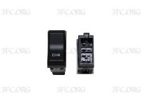 812W25503-6002_Переключатель кнопочный динамика, HOWO T5G, SITRAK C7H, ОРИГИНАЛ_1.jpg